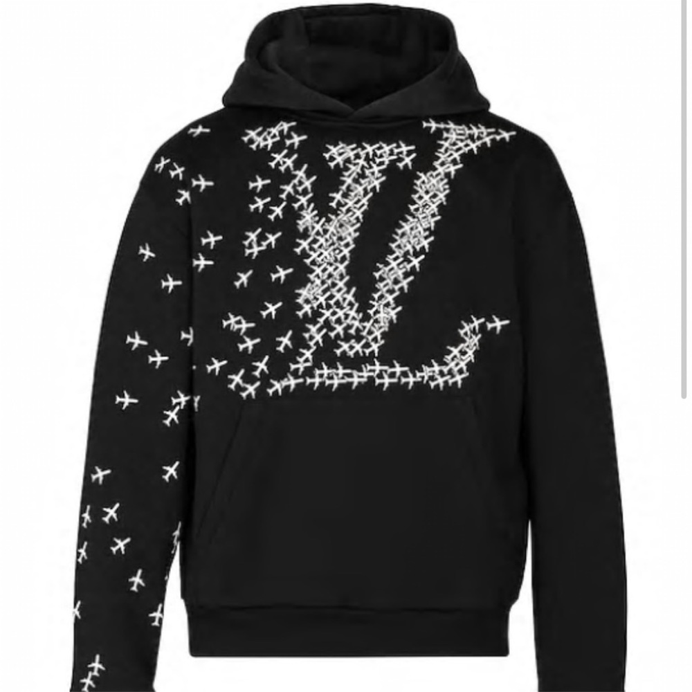 Louis Vuitton LV Planes printed hoodie